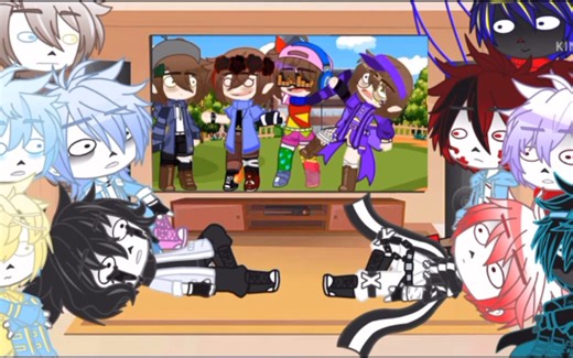 sans aus react to frisk meme part 1（Frans）