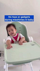 No toys or gadgets during mealtimes | Mommy Diaries PH