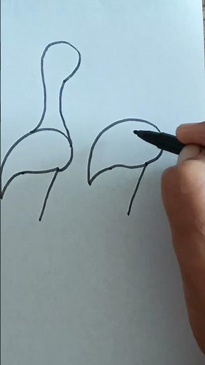 how to draw beautiful and easy birds drawing with 77