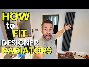 How to Install a Designer Radiator - column Radiator