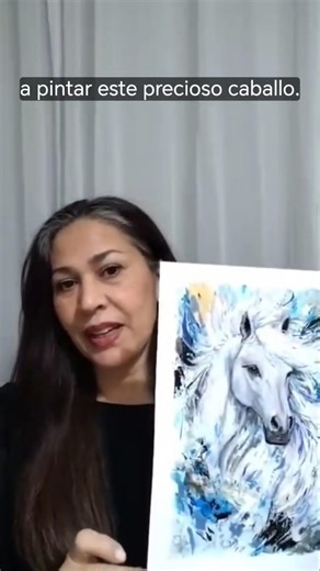 Cómo pintar un CABALLO con ACRÍLICOS (Fácil y Rápido) 🎨 Técnicas de pintura | CreativeSalo