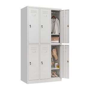 [Hot Item] Hot Sale School Gym Steel Locker Cabinet 2/3/4/6 Door Locker