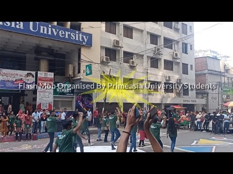 Flash Mob Organised By Primeasia University Students । Part-01