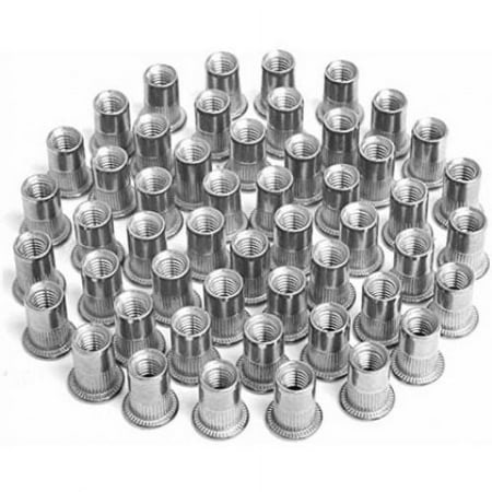 M4-M8, Rivet Nut Inserts for Furniture Repair & Decor DIY, 100 Pieces Stainless Steel Screw-In Nuts Set - Walmart.ca