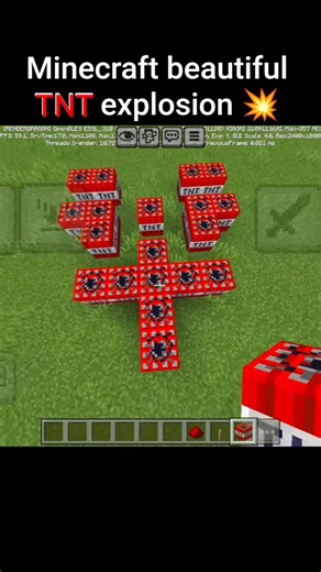 How to Make a Giant TNT Heart in Minecraft! 💥❤️
