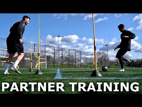 Partner First Touch & Finishing Training | Full Training Session For Footballers
