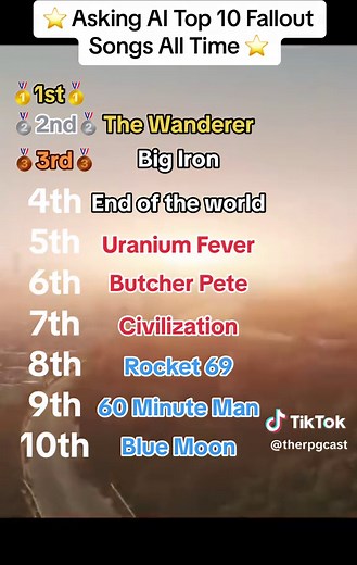 Top Fallout Songs 🔥#fallout #falloutshow #fallouttvshow #falloutmusic #topsongsfallout #bestsongsfallout #toptensongs #fallout76 #falloutnewvegas #fallout4 #fallout3 #fallout2