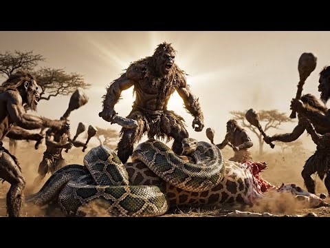 Life Millions of Years Ago: What Will Happen If The Giant Python And Zebra Fight?
