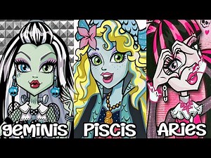 Que Personaje De Monster High Eres Según Tu Signo Zodiacal