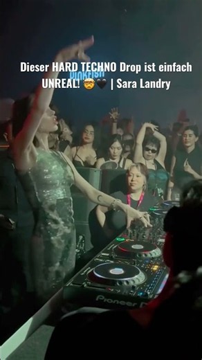 🔥 Dieser HARD TECHNO Drop ist einfach UNREAL! 🤯🖤 | Sara Landry #techno