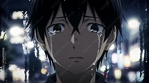 Crying Anime Boy