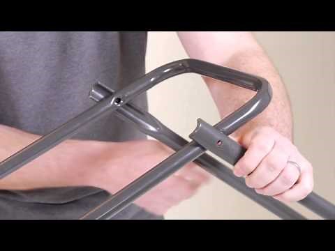 How to assemble the handles on the Flymo Turbo Lite 330 & Turbo 400