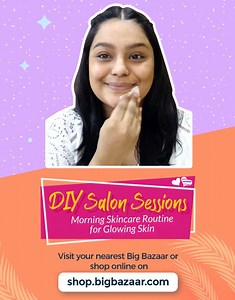 46K views · 157 reactions | Here’s the routine you follow to get that salon style glow at home! Order all your skincare essentials online at https://bit.ly/3dA2m2H . . For regular beauty hacks and updates, follow us on Instagram: https://bit.ly/IG_Bigbazaar_beautyready Youtube: https://bit.ly/Bigbazaar_beautyready | Big Bazaar | Facebook