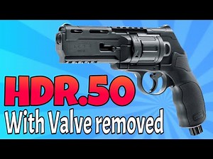 HDR .50 with valve removed.