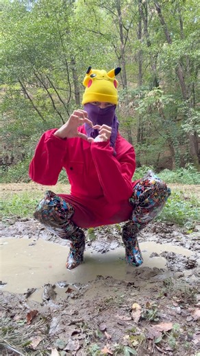 Mud Water Pokémon #mud #mudbath #mudrunner #pokemon #boots