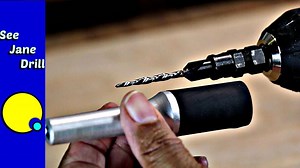 332K views · 1K reactions | Cool Carpentry Tool. Leah demonstrates a very innovative carpentry tool, used to countersink screws and install door hinges, as well as many other handy uses! Link to the cool carpentry tool (Rockler Insty-Drive 18 Piece Self-Centering & Countersinking Set): https://amzn.to/2M5kkwg | See Jane Drill | Facebook