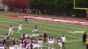 The Springfield College football team scored 24 unanswered points and forced five turnovers en route to a 24-7 win over RPI in their home finale on Saturday afternoon. Head coach Mike Cerasuolo and juniors Dom Traversa and Jake Eglintine discuss the win. | Springfield College Athletics