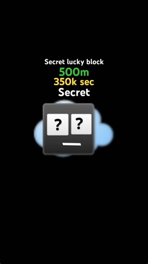 secret lucky block frm steal a brainrot