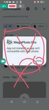 how to fix install_failed_deprecated_ sdk_version on mega photo pro on apk editor pro