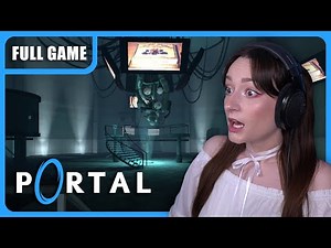 First time playing PORTAL 💙🧡 and I LOVE IT! | Unedited Full Playthrough / Let's Play