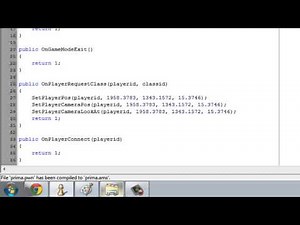 SA-MP Scripting for Beginners Tutorial Series - Part 6 - Callbacks and Classes