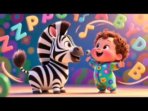 Learning ABC with Zebra Pup 🦓🔤👶 | Fun Alphabet Adventure for Kids | Preschool ABC Learning