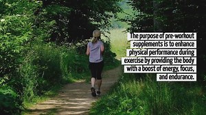 What Is The Purpose Of Pre Workout