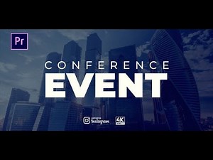 Conference Event Promo for Premiere Pro