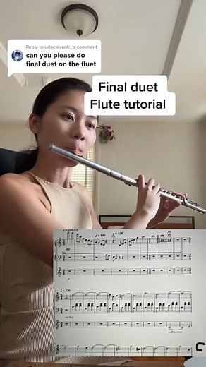Final Duet Flute Sheet Music and Tutorial | Omori Flute Tutorial