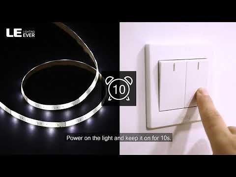 Quick guide on How to Set up the Lepro LampUX Smart Strip Lights