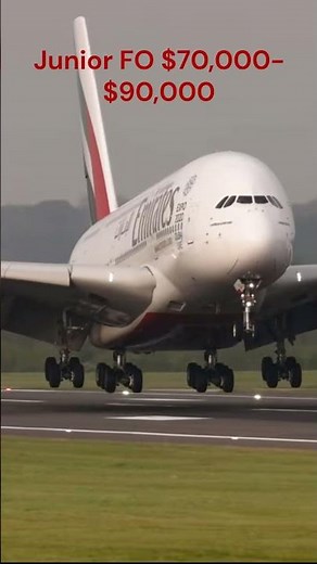 Shocking Emirates Pilot Salaries Revealed! 💰 | How Much Do Emirates Pilots REALLY Make?! 🛫💼 #shorts