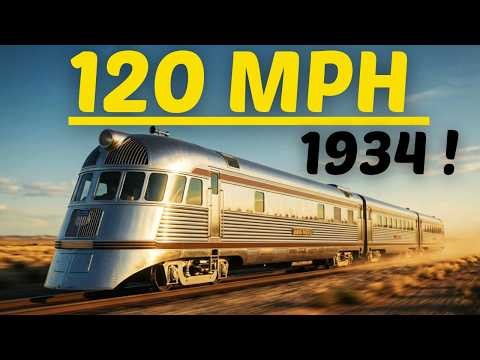 The 900 HP Streamliner That Hit 120 MPH in 1934 -Then Union Pacific Buried Every Photo and Blueprint