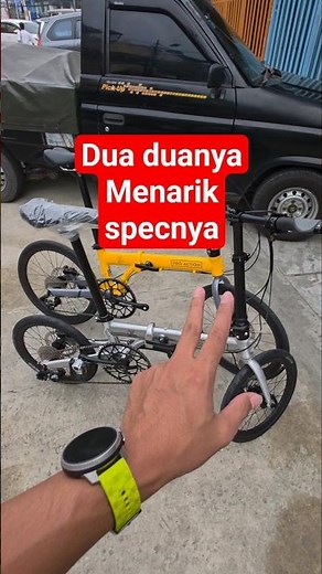 Pro action 16in and 20in Twin Folding Bike