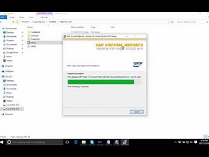 Crystal Reports for visual studio 2010 Installation Guide