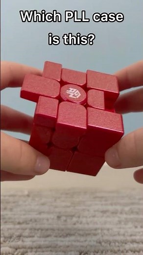 Which PLL case is this? 🧐 #2 #shorts #rubikscube