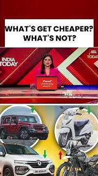 New GST Rates Effective: Cheaper Goods For Households, Growth Boost Expected | India Today News