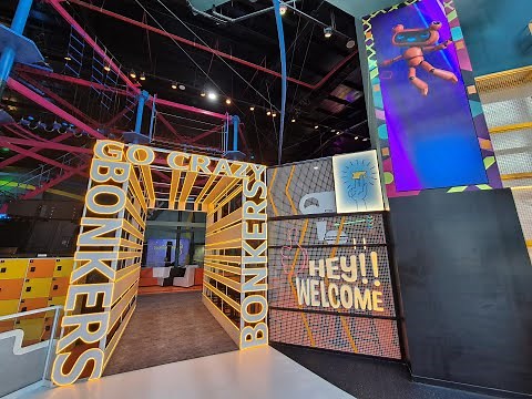 Bonkers! New FEC in Al Khobar, Saudi Arabia. Designed by KCC Entertainment Design