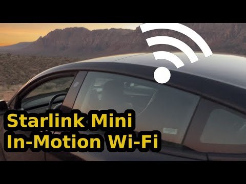 Turn a Tesla into a Wi-Fi Hotspot with a Starlink Mini, for Stationary and In-Motion Use