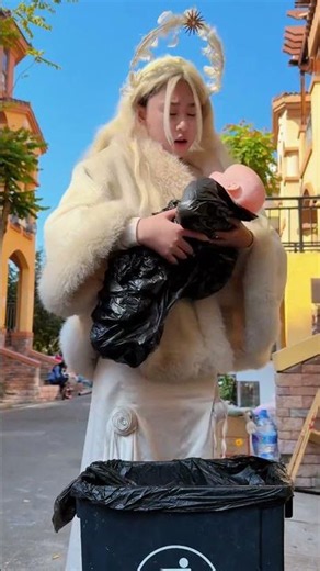 Angels Saved The Abandoned Baby #Joker #Angel