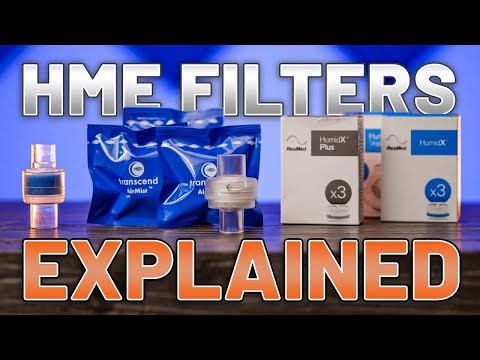 🔥 Calor y humedad ¡sin humidificador! 😮 Filtros CPAP HME explicados