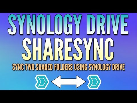 Use Synology Drive ShareSync to Sync Two Shared Folders (Tutorial)