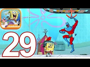 SpongeBob Patty Pursuit - SPONGEBOB vs MAN RAY Gameplay Walkthrough Video Part 29 (iOS)