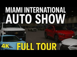 Miami International Car Show Experience | Complete 4K Tour