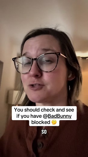 Check If You Have @BadBunny Blocked on TikTok!