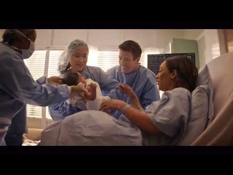 The Flash Season 9x13 - Iris Gives Birth to Nora