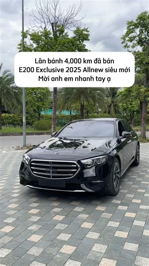 2025 E200 Exclusive, 4,000 km like new #H3TAuto #e200 #e200exclusive Contact 0974175555
