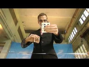 Amazing card trick revealed: Find the lady. Filmed under a glass table