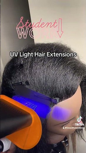 UV- Light Hair extensions