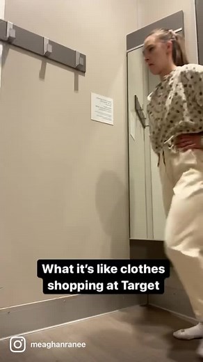 1.5M views · 25K reactions | #target #tryon #clothes #shopping #funnyvideos #funny | Meaghan Ranee | Facebook