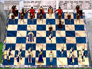 Chess Wars: A Medieval Fantasy (MS-DOS) | Complete Match Playthrough